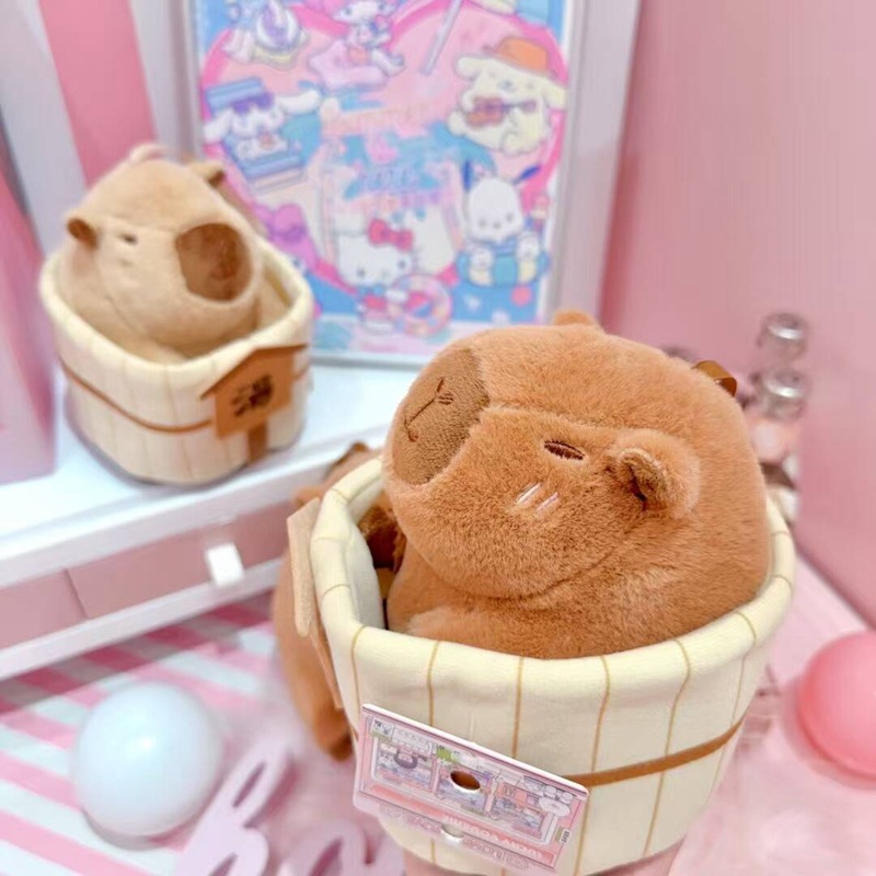 Claw machine, plush toy wholesale, Kapibala dolls, cute cultural and creative dolls, event gifts, cartoon small toys