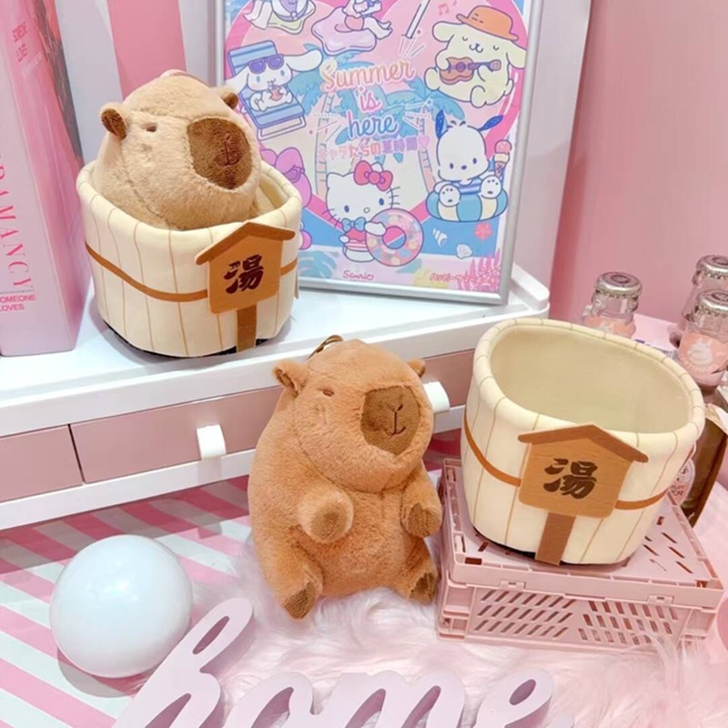Claw machine, plush toy wholesale, Kapibala dolls, cute cultural and creative dolls, event gifts, cartoon small toys Specification image