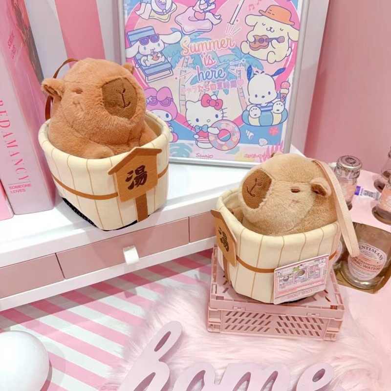 Claw machine, plush toy wholesale, Kapibala dolls, cute cultural and creative dolls, event gifts, cartoon small toys details Picture