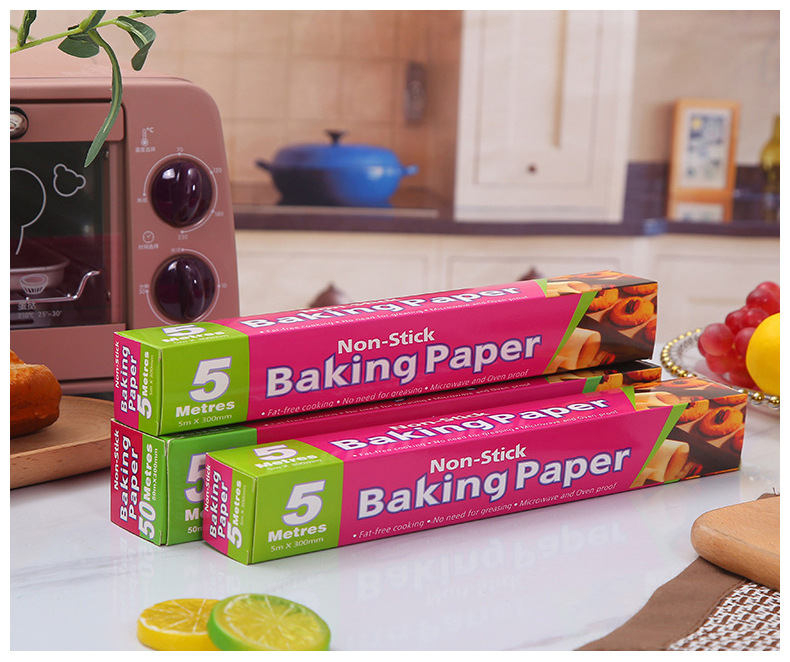Silicone oil paper, disposable double-sided pastry steamer paper, baking paper, household kitchen non-stick oven, barbecue oil-absorbing paper pic 12