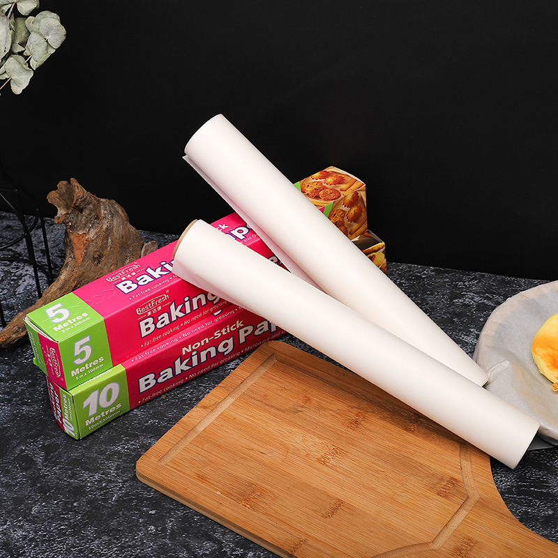 Baking paper: Household baking trays, non-stick oil-absorbing paper, thickened food-grade non-stick baking paper for grilled meat, bread and cakes, silicone oil paper details Picture