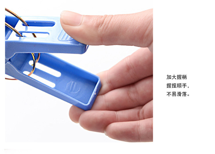 Plastic windproof clips for drying quilts and underwear, large clips, extra-large clothes drying clips, and drying clips pic 12