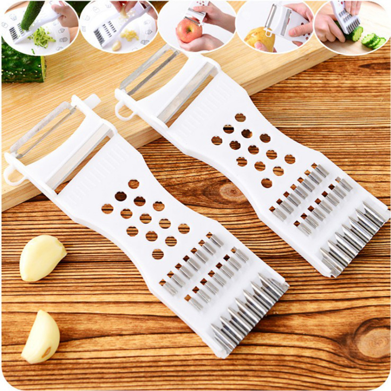 Functional vegetable cutter, potato shreder, grater, multi-slicer, hand guard, shredded radish cutter, kitchen wonder details Picture