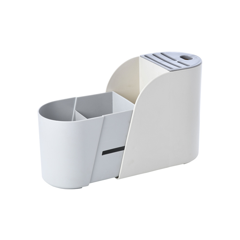 0469 Chopstick cage rack kitchenware knife rack household multi-functional storage rack plastic draining 筷笼 chopstick box Application Scenario