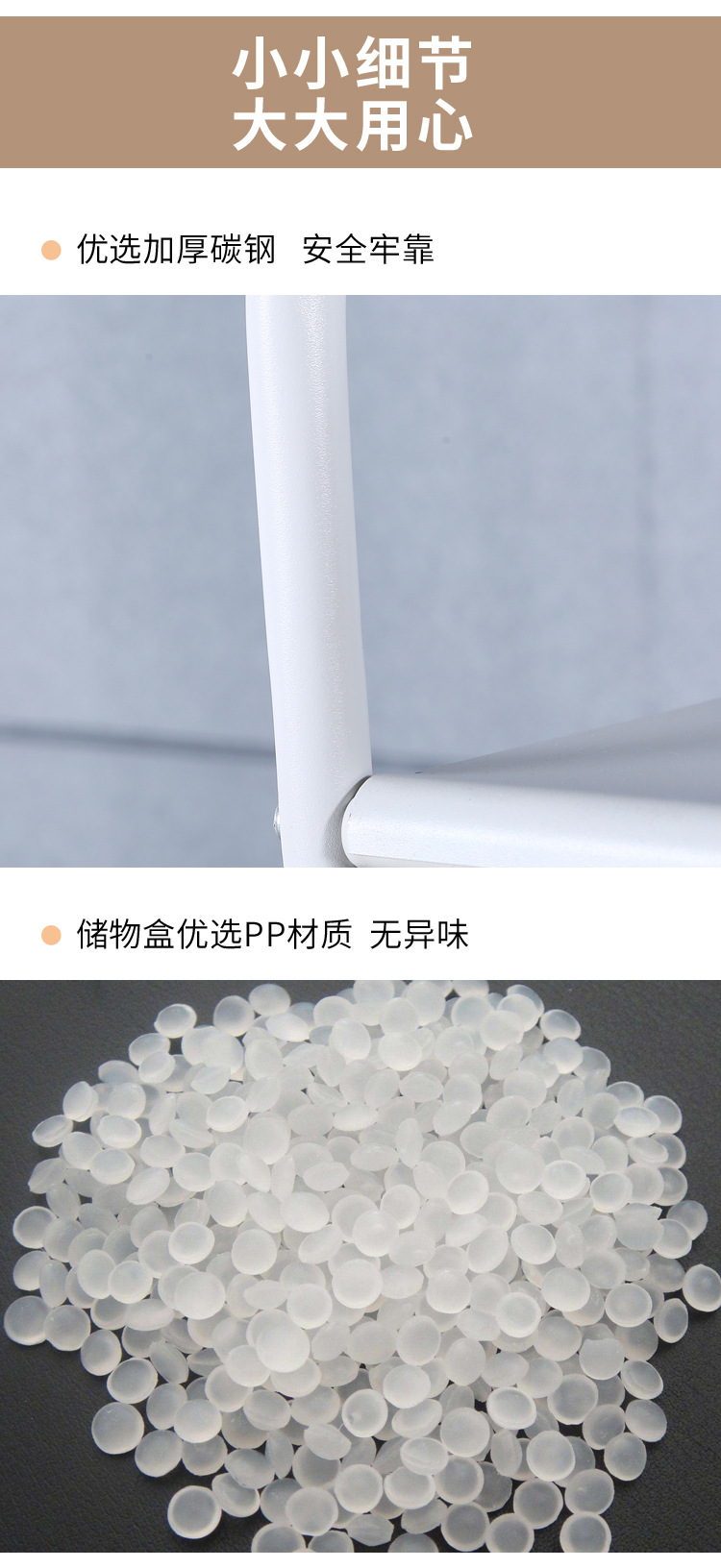 Simple and portable clothes drying rack, household student bedroom hanging rack, Japanese multi-layer organizing and storage cabinet, clothes drying rack pic 7