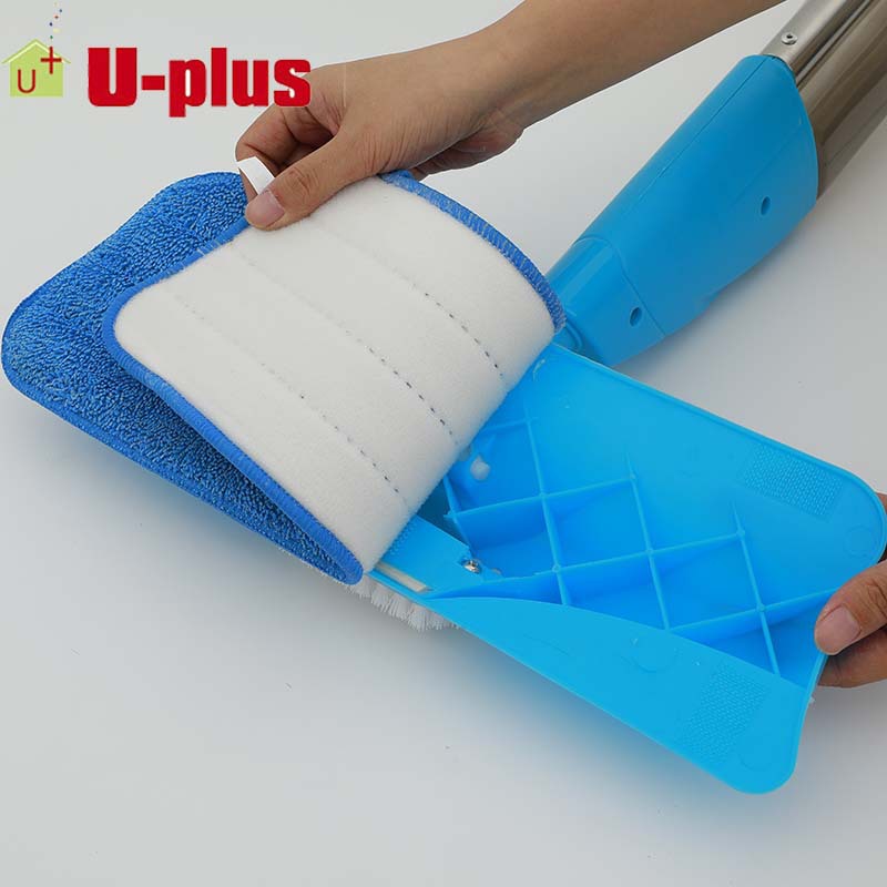 Hot-selling and best-selling lazy person's magic tool - spray water mop, high-end wooden floor mop, factory direct sales details Picture
