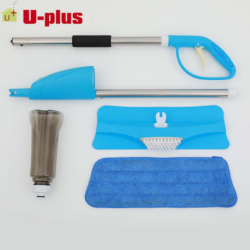 Hot-selling and best-selling lazy person's magic tool - spray water mop, high-end wooden floor mop, factory direct sales Specification image