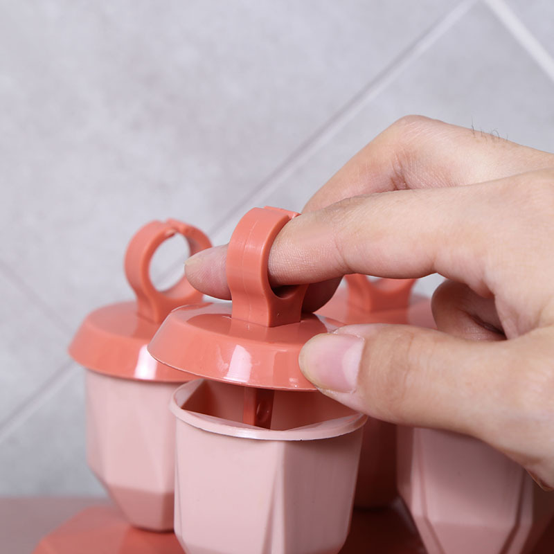 New home Popsicle molds with LIDS, children's DIY cute Popsicle and ice cream molds, homemade ice cream and ice cream molds details Picture