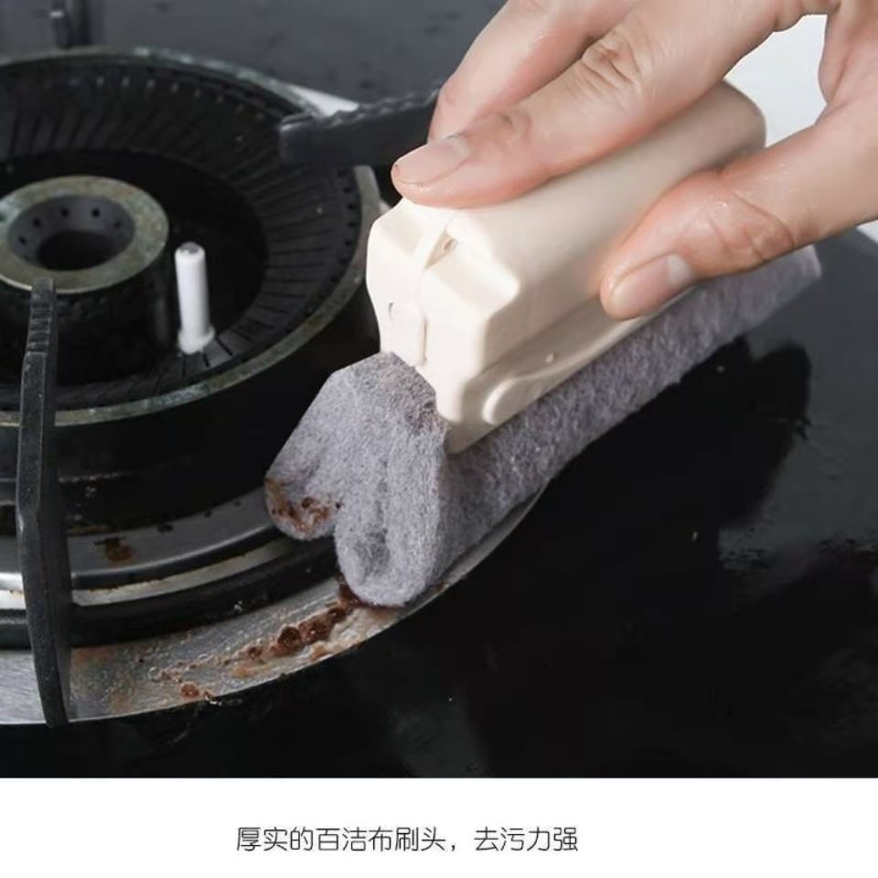 Household window groove cleaning brush, window groove clamp, cleaning crevices, brush grooves, window sills, dead corners, door cracks - a cleaning wonder