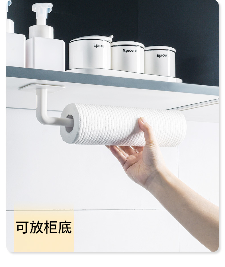 挂钩粘钩免打孔塑料L型门后衣服厨房挂衣钩子强力粘胶无痕多功能详情8