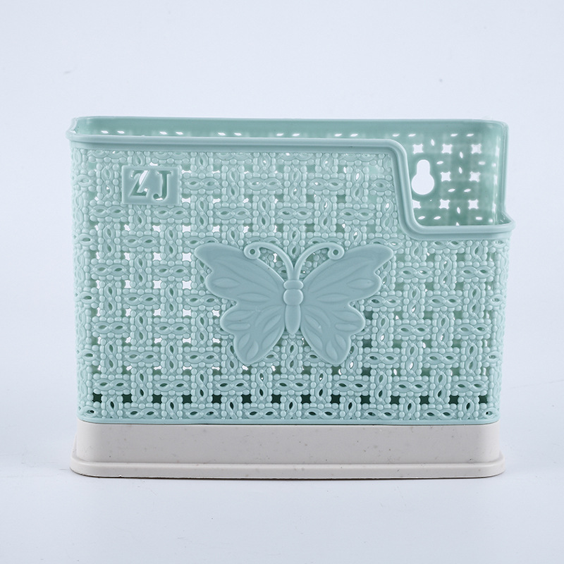 New stylish hanging kitchen 筷笼PP material tableware storage box kitchen storage and organization box direct supply details Picture
