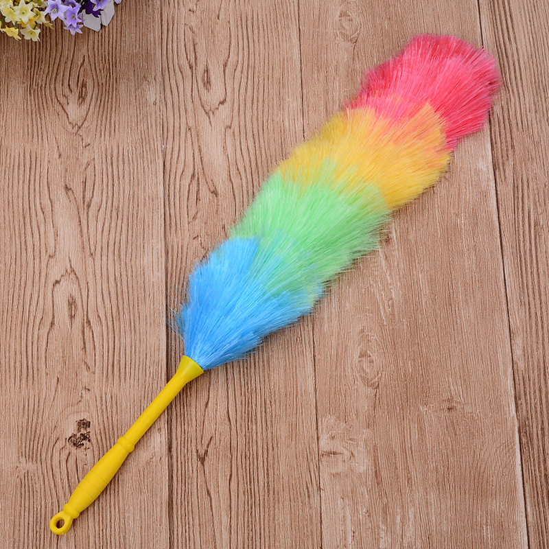 Colorful dust-removing duster, fine fiber, strong adsorption force, dust and dirt removal, dust-removing duster, car duster manufacturer wholesale Specification image