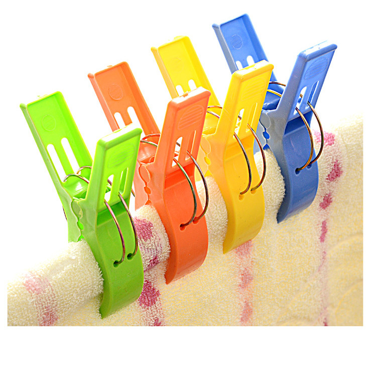 Plastic windproof clips for drying quilts and underwear, large clips, extra-large clothes drying clips, and drying clips pic 13