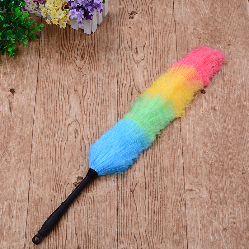 Colorful dust-removing duster, fine fiber, strong adsorption force, dust and dirt removal, dust-removing duster, car duster manufacturer wholesale details Picture