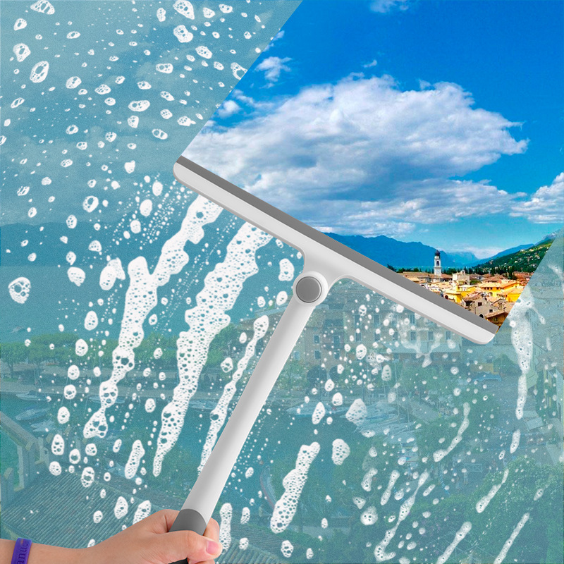 Household glass scraper cleaning tools, car window wipers, glass cleaning wipers, single-sided window cleaners, glassware details Picture