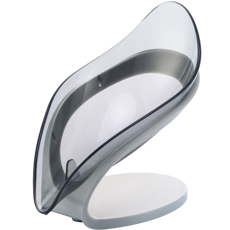 Douyin Creative Leaf Soap Box, double-layer soap box for bathroom, no-hole suction cup, soap box shelf Application Scenario