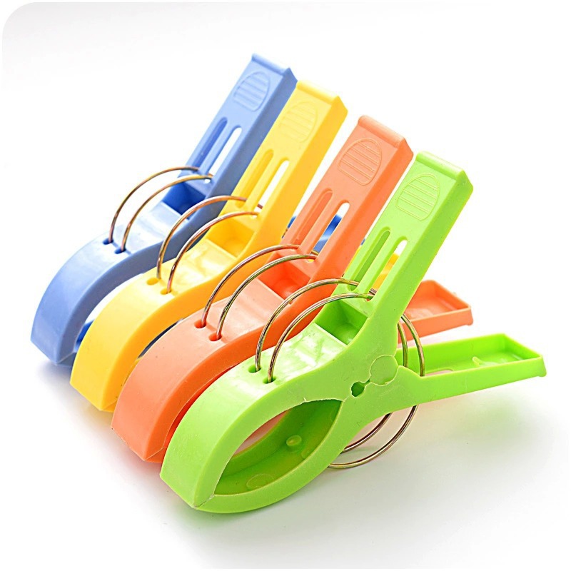 Plastic windproof clips for drying quilts and underwear, large clips, extra-large clothes drying clips, and drying clips details Picture