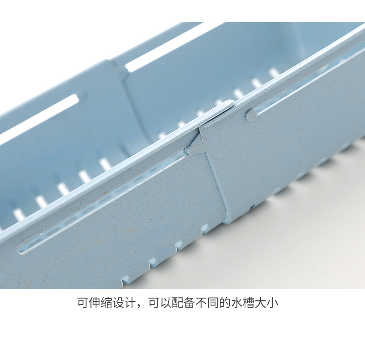 The home wheat straw extendable draining basket, the colorful kitchen portable hollowed-out draining basket for hanging fruits and vegetables pic 13