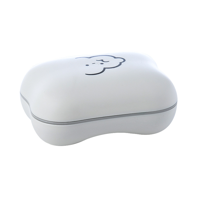 0480 Creative Soap Box, cute large soap box with lid, draining storage box, Home cartoon soap tray Application Scenario