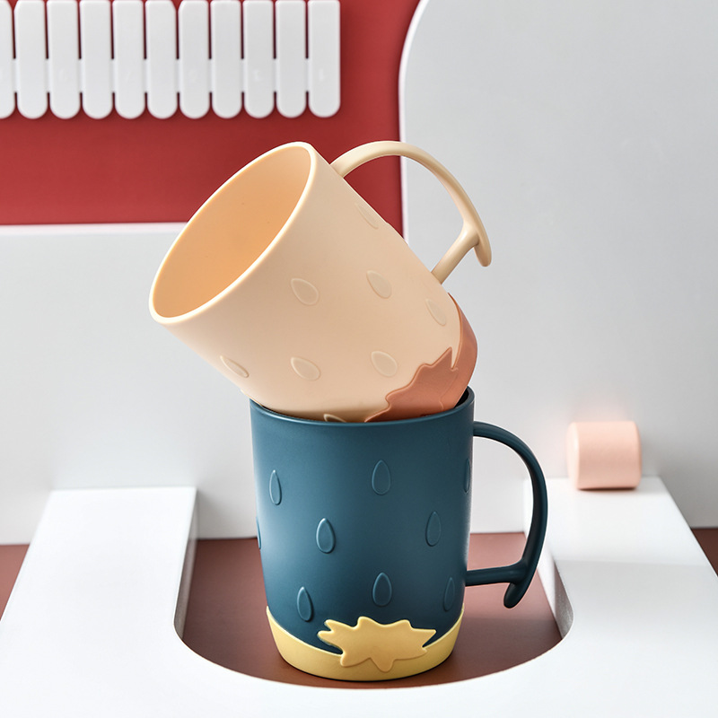 0470 mouthwash cup, household brushing cup, cartoon creative and simple tooth tank, student pair, couple toothbrush cups for washing and grooming
