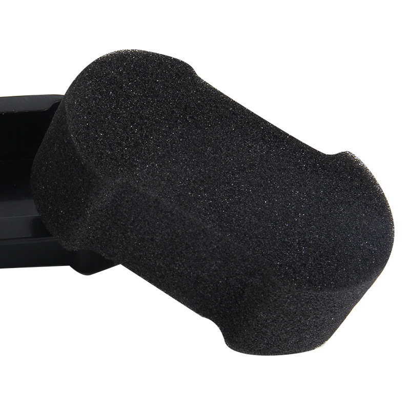 Sponge shoe brush, shoe wax, shoe polish, double-sided quick-brightening shoe polish, care shoe polish, shoe wax set in stock for wholesale Specification image
