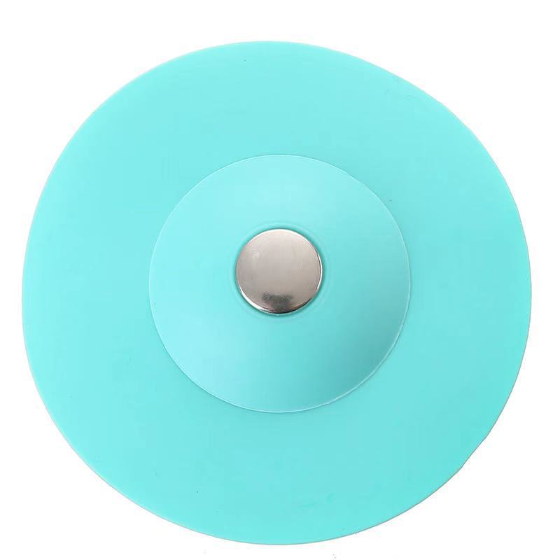 The kitchen and bathroom sink is equipped with an insect-proof, odor-proof and leak-proof flying saucer-pressed silicone bouncing floor drain for easy drainage and dirt blocking details Picture