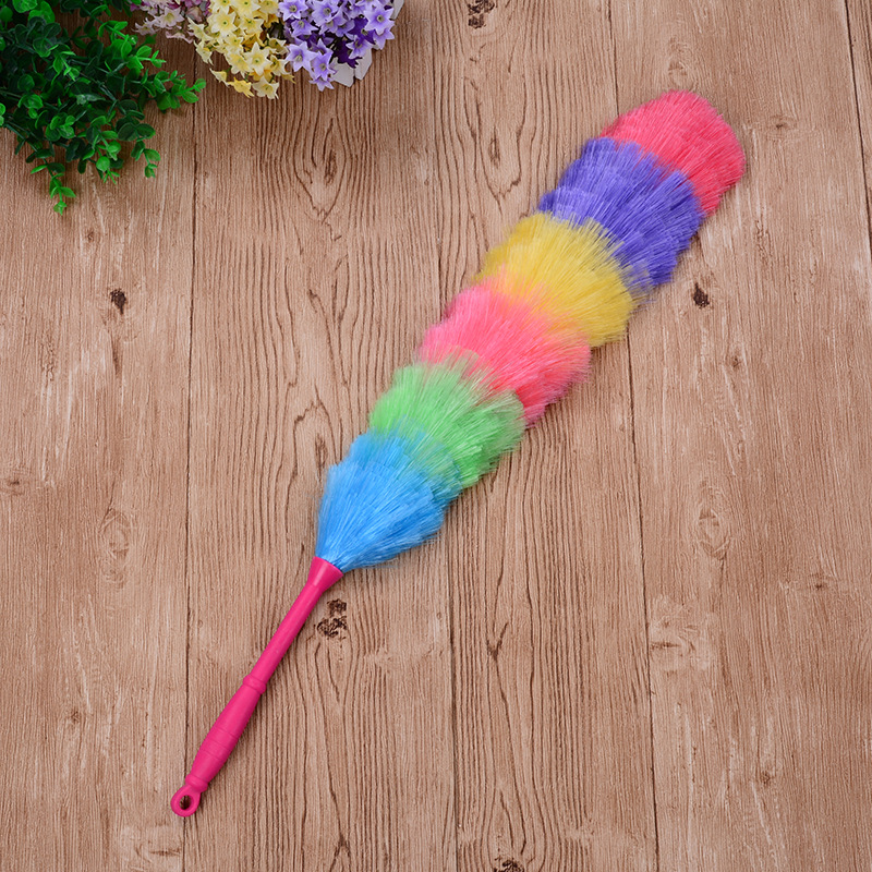 Colorful dust-removing duster, fine fiber, strong adsorption force, dust and dirt removal, dust-removing duster, car duster manufacturer wholesale