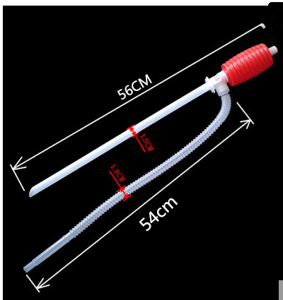 Plastic oil suction pipe, manual oil suction device, plastic chemical oil suction A-1