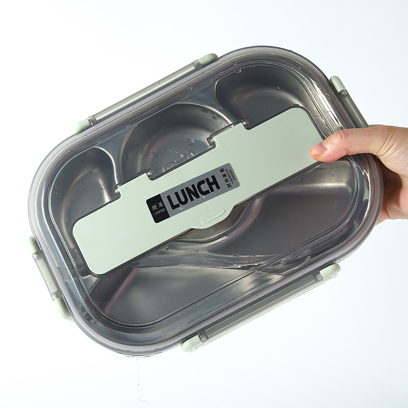 Factory-supplied stainless steel insulated lunch boxes, convenient lunch boxes for students to go to work, fast food boxes, and insulated compartments Application Scenario
