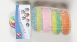 Gold and silver thread sponge pot brushes, pot brushes, kitchen cleaning supplies