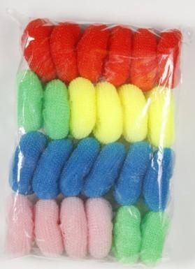 Plastic tennis pan brush, cleaning ball brush, dishwashing balls
