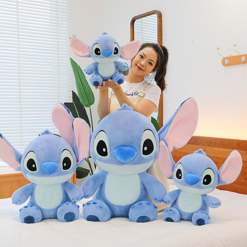 Stitch plush toys, oversized figurines, the same style as the original Stitch couple dolls, Star Baby birthday gifts
