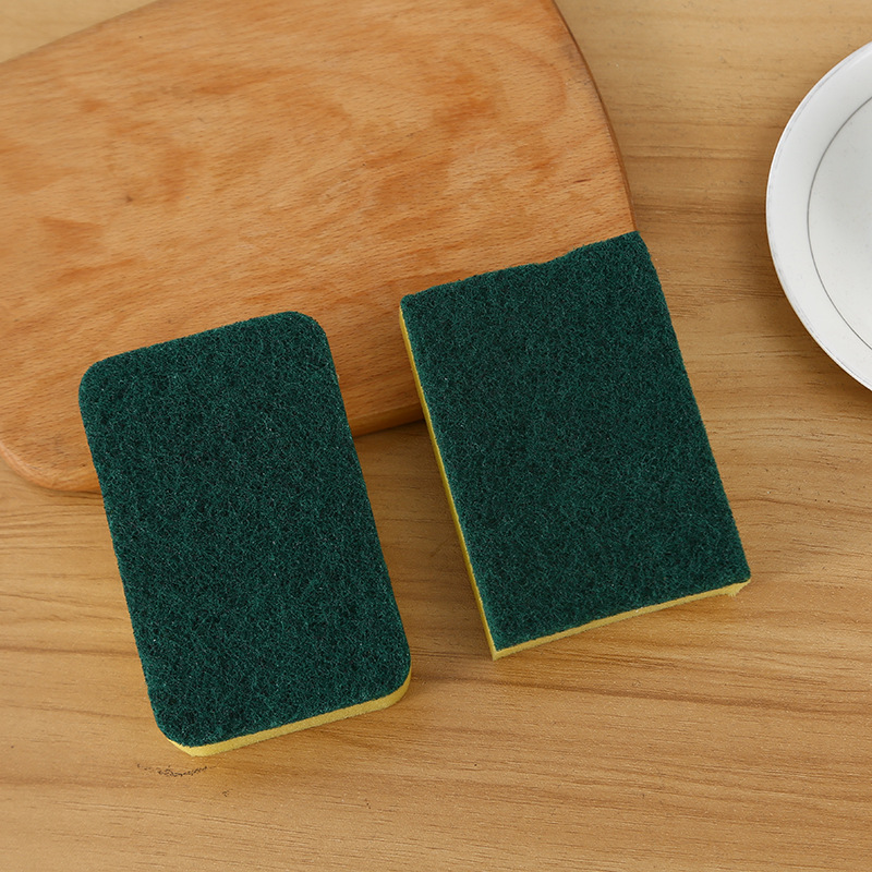 Household dishwashing sponges, dishwashing cloths, kitchen cleaning nano high-density pot washing brushes, scouring pads, cleaning cloths wholesale Application Scenario