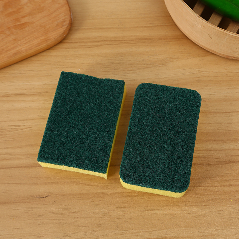 家用洗碗海绵擦刷碗布厨房清洁纳米高密度洗锅刷百洁布抹布批发