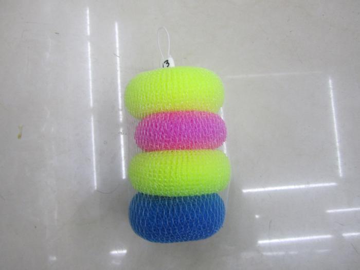 Plastic + sponge pot brushes, cleaning brushes, kitchen cleaning supplies pic 3