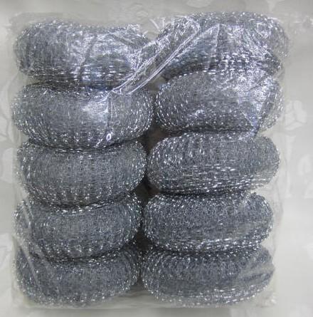 Ten net cleaning balls, direct sales from Yiwu wholesale factory, galvanized cleaning balls