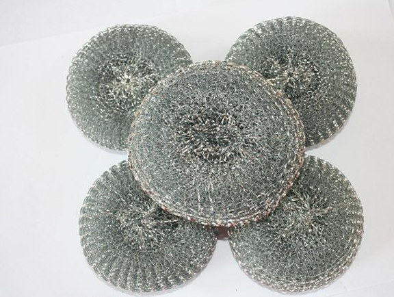 Ten net cleaning balls, direct sales from Yiwu wholesale factory, galvanized cleaning balls pic 1
