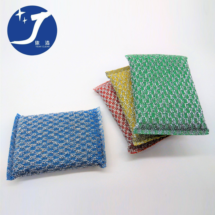 厂家批发洗碗去污海绵擦洗锅擦刷洗大王不沾油海绵百洁布加厚款