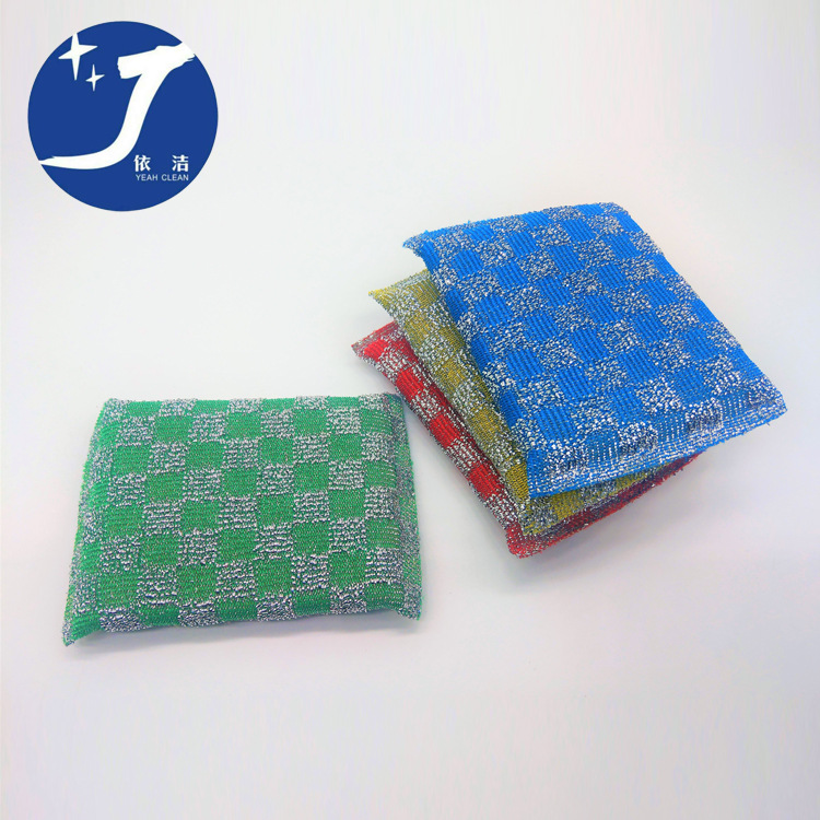 厂家批发双面海绵百洁布抹布刷洗大王清洁刷超强去污家务刷锅神器
