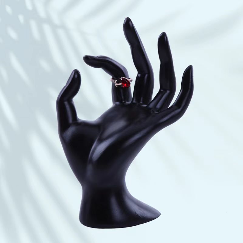 【旭峰】OK形状手模塑料挂手链饰品戒指架子指环托陈列珠宝展示架细节图