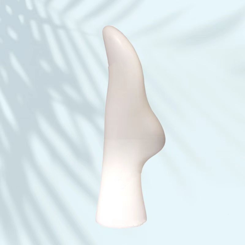 【旭峰】无缝倒立女直脚模塑料袜子模型女士小脚短袜棉袜展示道具产品图