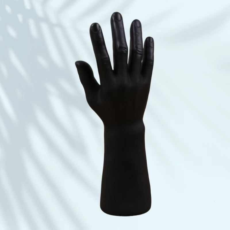 【旭峰】男直手模塑料劳工手套仿真模型手表戒指饰品陈列展示道具细节图