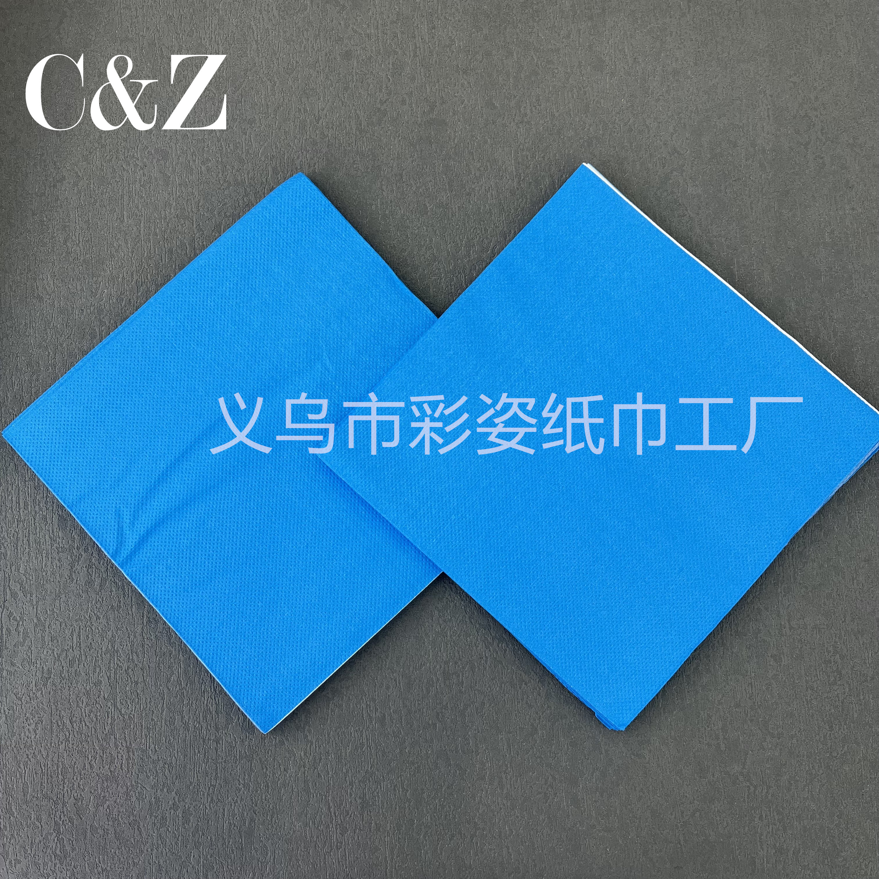 Single-color napkins, handkerchief tissues, facial tissues, 33*33cm, restaurant printed napkins, direct sales from foreign trade factory pic 4