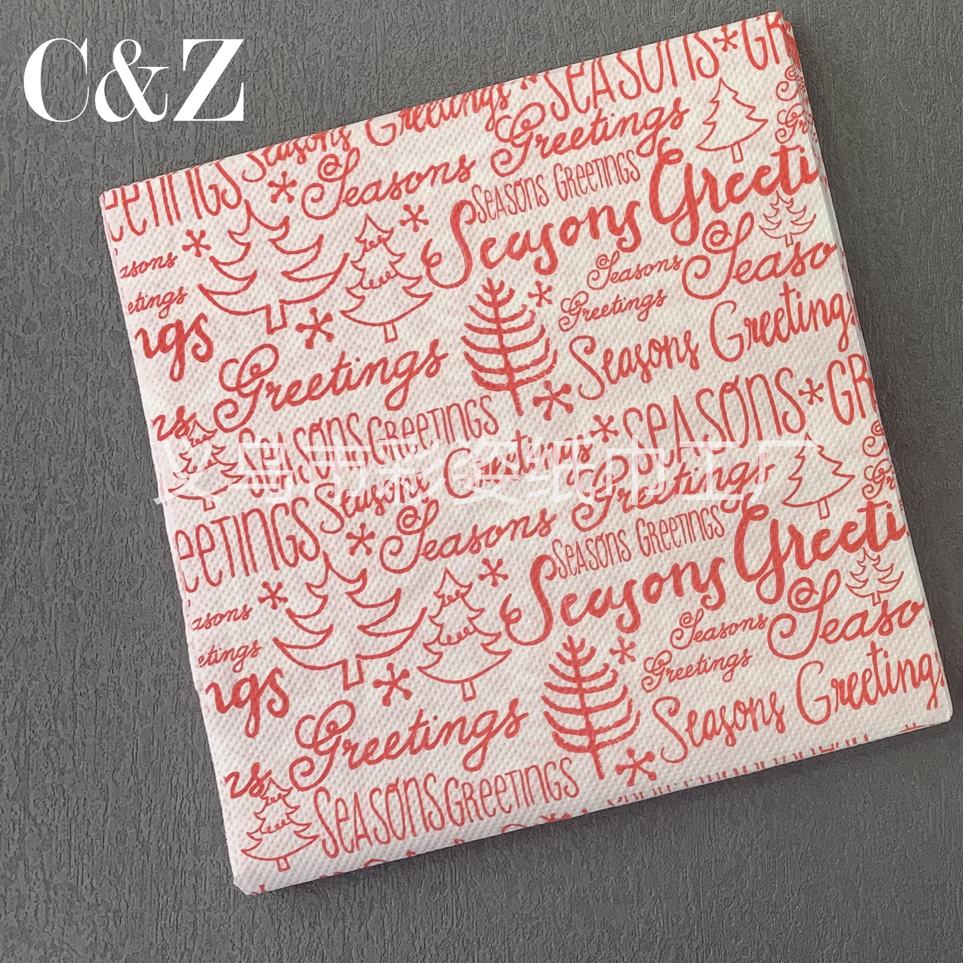Christmas series napkins, tissues, foreign trade printed napkins, square towels, double-layer tissues, factory direct sales pic 2