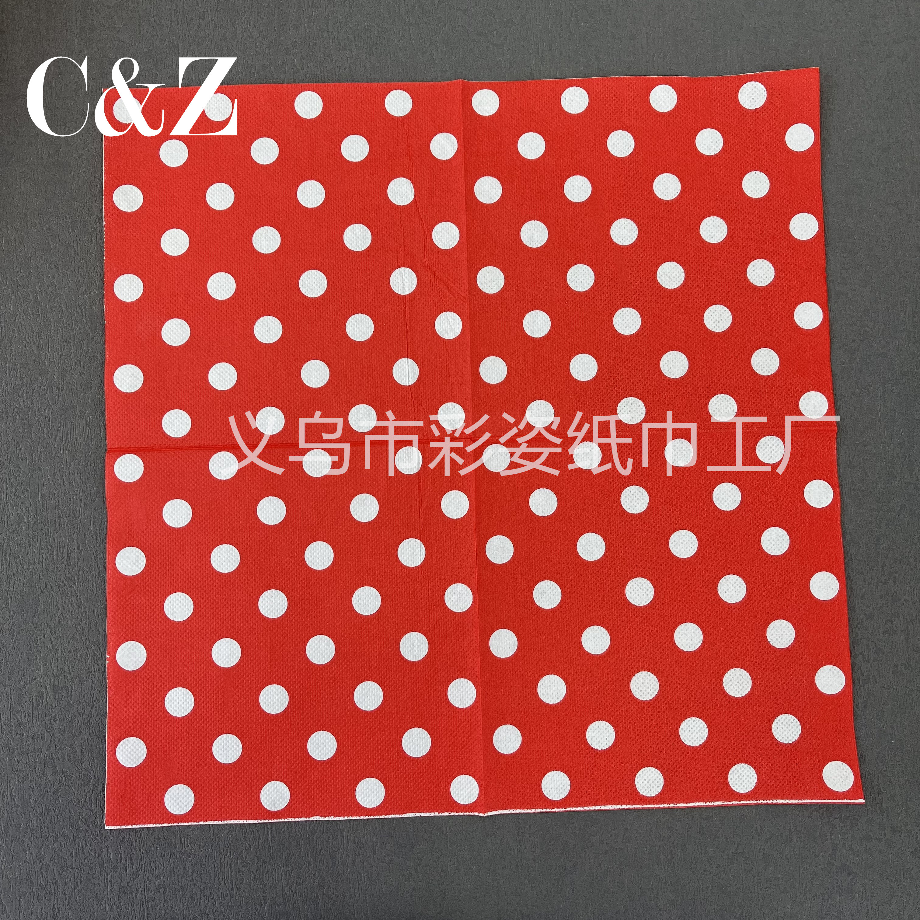 Napkins are specially supplied for export. They are 33*33cm square napkins with dot printing. They are directly sold by the factory for restaurants and hotels pic 7