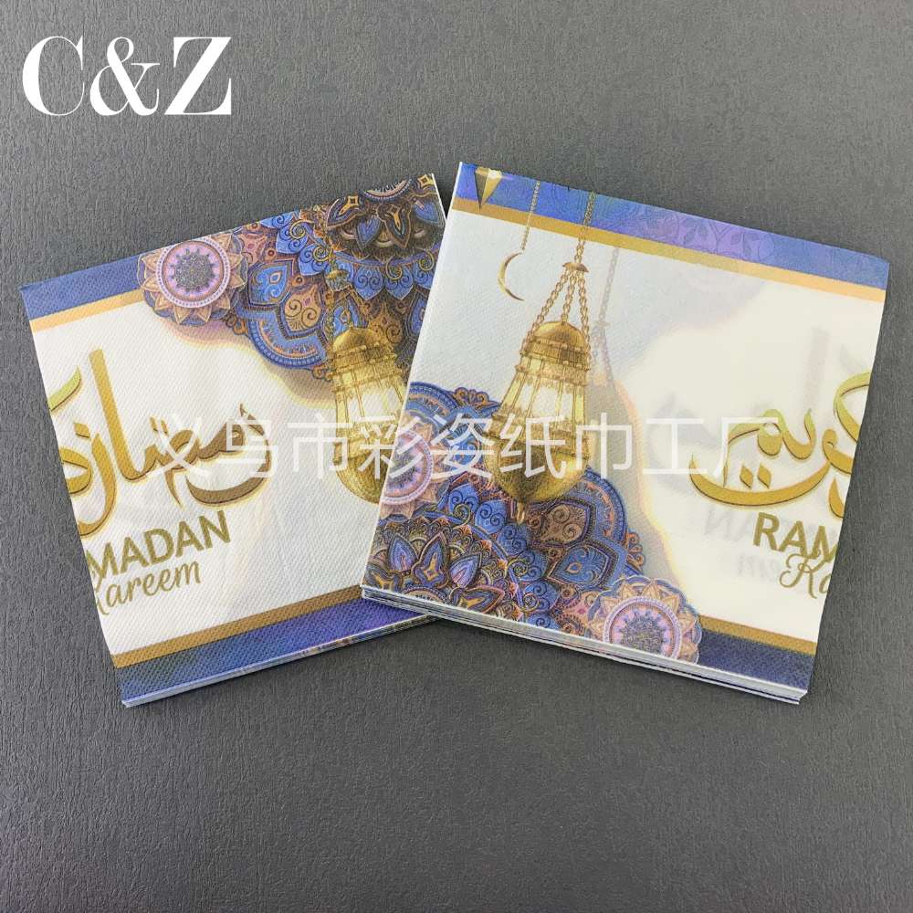 Series of napkins, tissues, printed napkins, square towels, double-layer tissues, factory direct sales Application Scenario