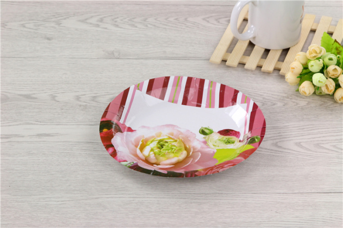 Disposable paper plates, birthday plates, cake plates, snack plates pic 3