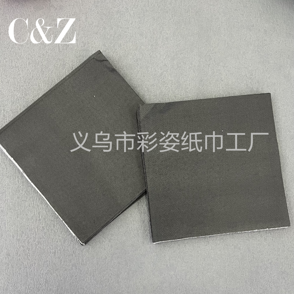 Single-color napkins, handkerchief tissues, facial tissues, 33*33cm, restaurant printed napkins, direct sales from foreign trade factory Application Scenario