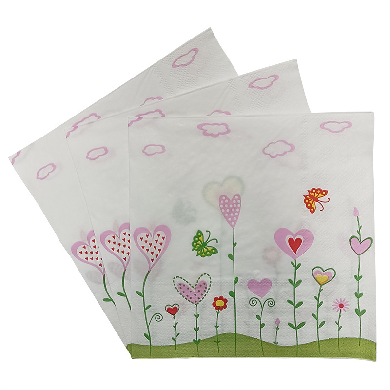 Butterfly Bone Bart tissue DIY creative handmade adhesive material Facial tissue party paper is selling well on AliExpress Cross-border Application Scenario