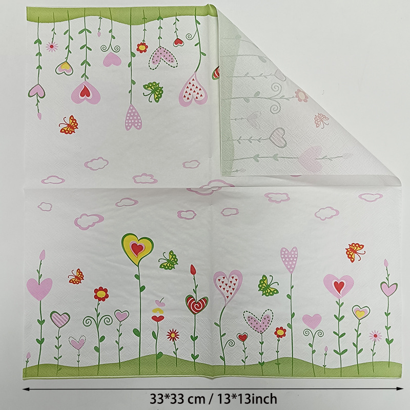 Butterfly Bone Bart tissue DIY creative handmade adhesive material Facial tissue party paper is selling well on AliExpress Cross-border Specification image
